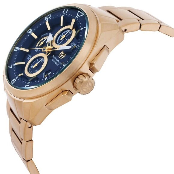 NWT Authentic Technomarine Ocean Chronograph Quartz Men's Watch - Picture 2 of 3